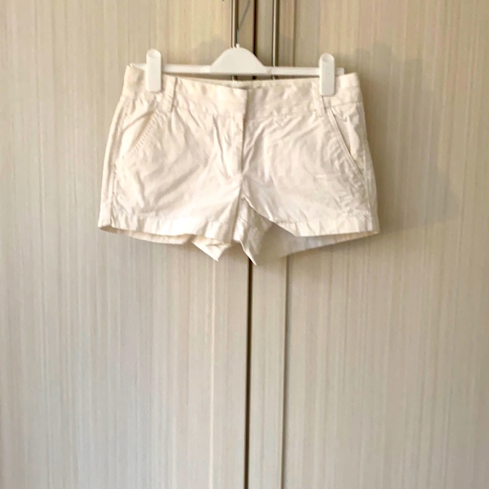 Size 4 J.Crew White Short